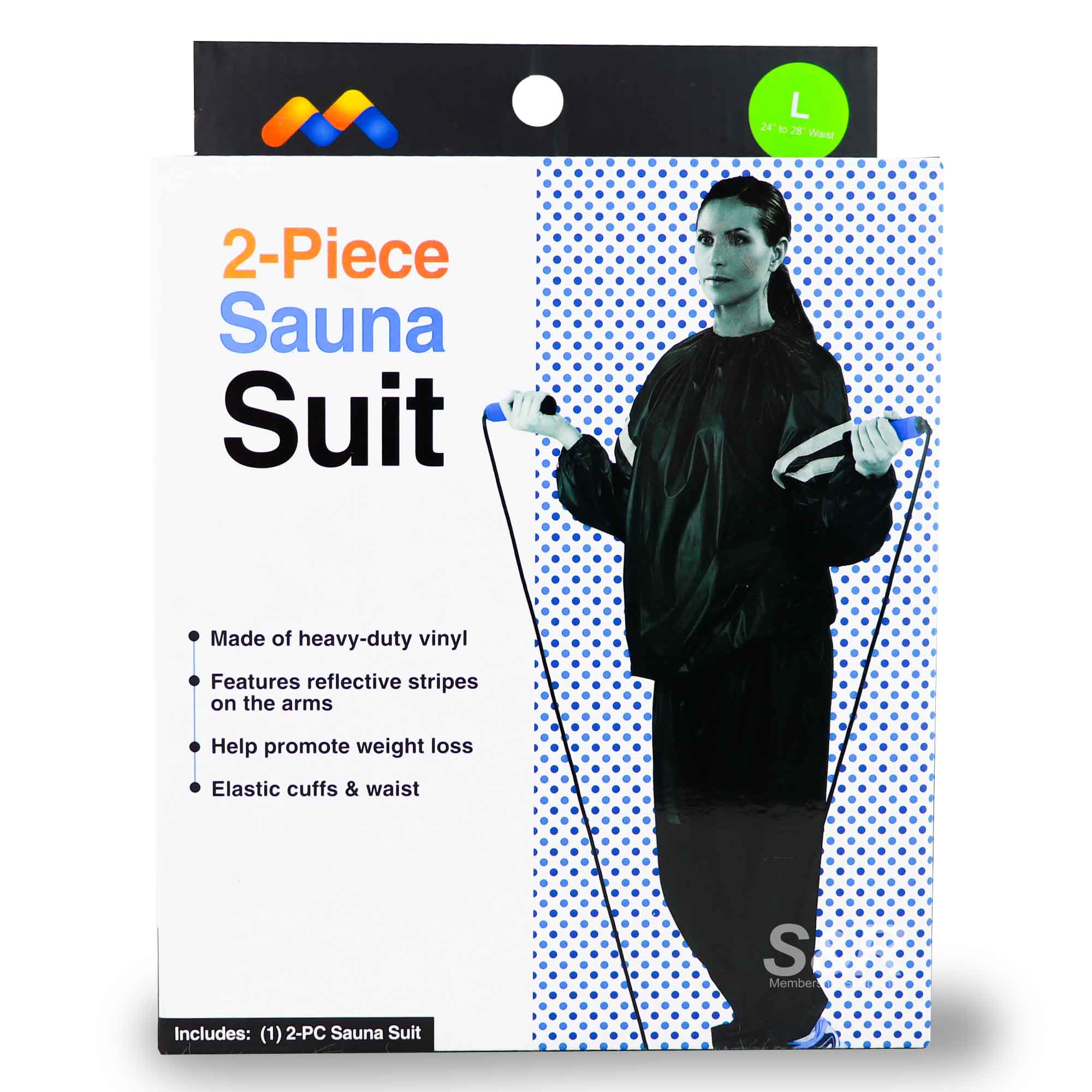 Maha Fitness Large Sauna Suit 2pcs Maha Fitness Large Sauna Suit 2pcs